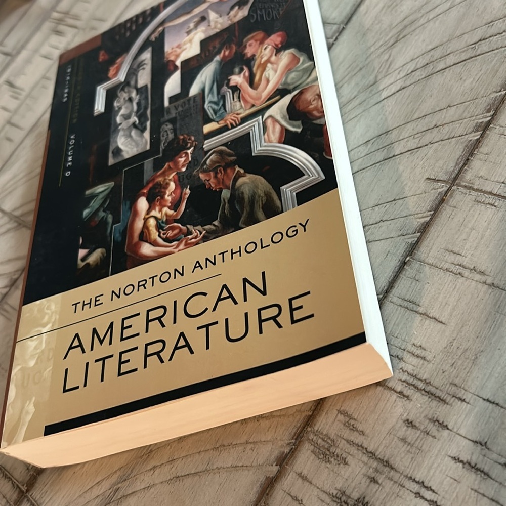 The Norton Anthology Of American Literature Book Volume D - Picture 2 of 4